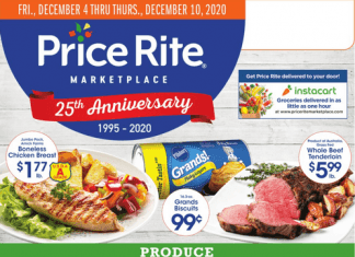 Price Rite Weekly Ad Dec 04 – Dec 10, 2020