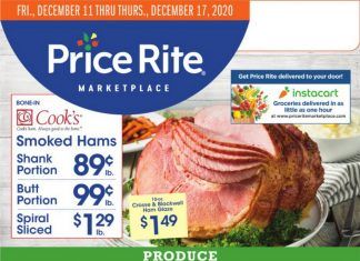 Price Rite Weekly Ad Dec 11 – Dec 17, 2020