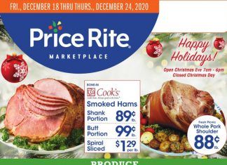 Price Rite Weekly Ad Dec 18 – Dec 24, 2020