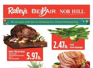 Raley’s Supermarkets Weekly Ad Dec 16 – Dec 24, 2020