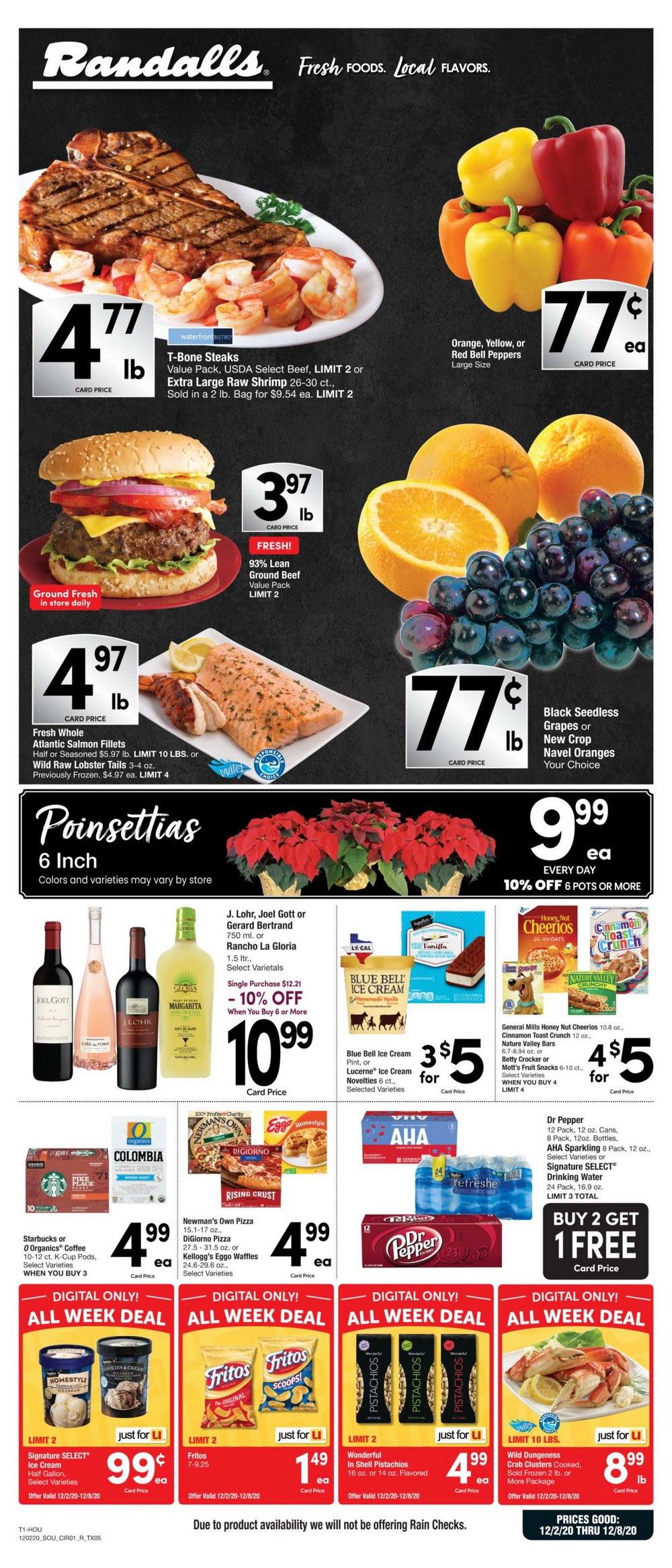 Randalls Weekly Ad Dec 02 Dec 08, 2020