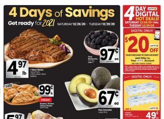 Randalls Weekly Ad Dec 26 – Dec 29, 2020