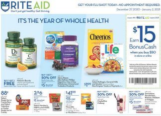 Rite Aid Weekly Ad Dec 27, 2020 – Jan 02, 2021