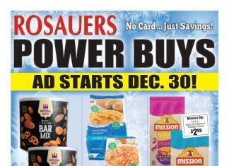 Rosauers Monthly Ad Dec 30, 2020 – Jan 26, 2021