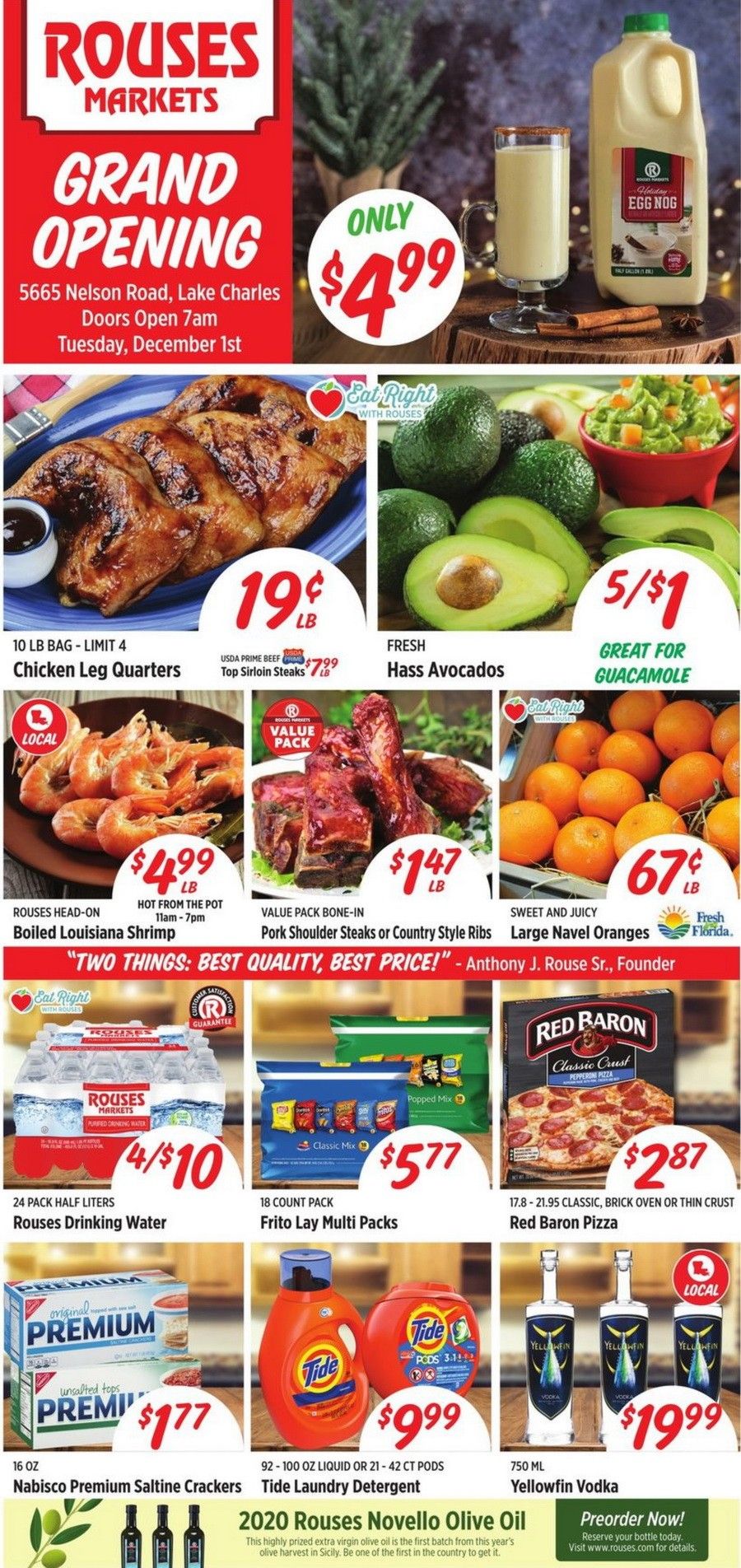 Rouses Markets Weekly Ad Dec 01 Dec 09, 2020