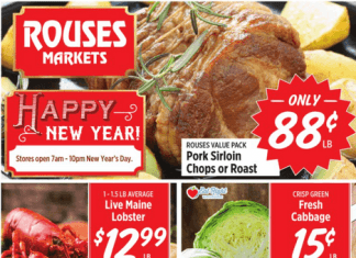 Rouses Markets Weekly Ad Dec 30 – Jan 06, 2021