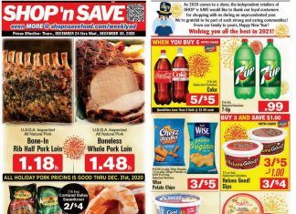 SHOP ‘n SAVE Weekly Ad Dec 24 – Dec 30, 2020