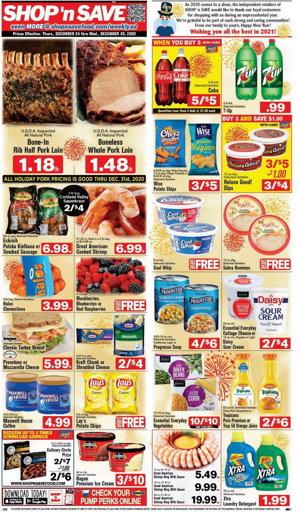 SHOP 'n SAVE Weekly Ad Dec 24 Dec 30, 2020