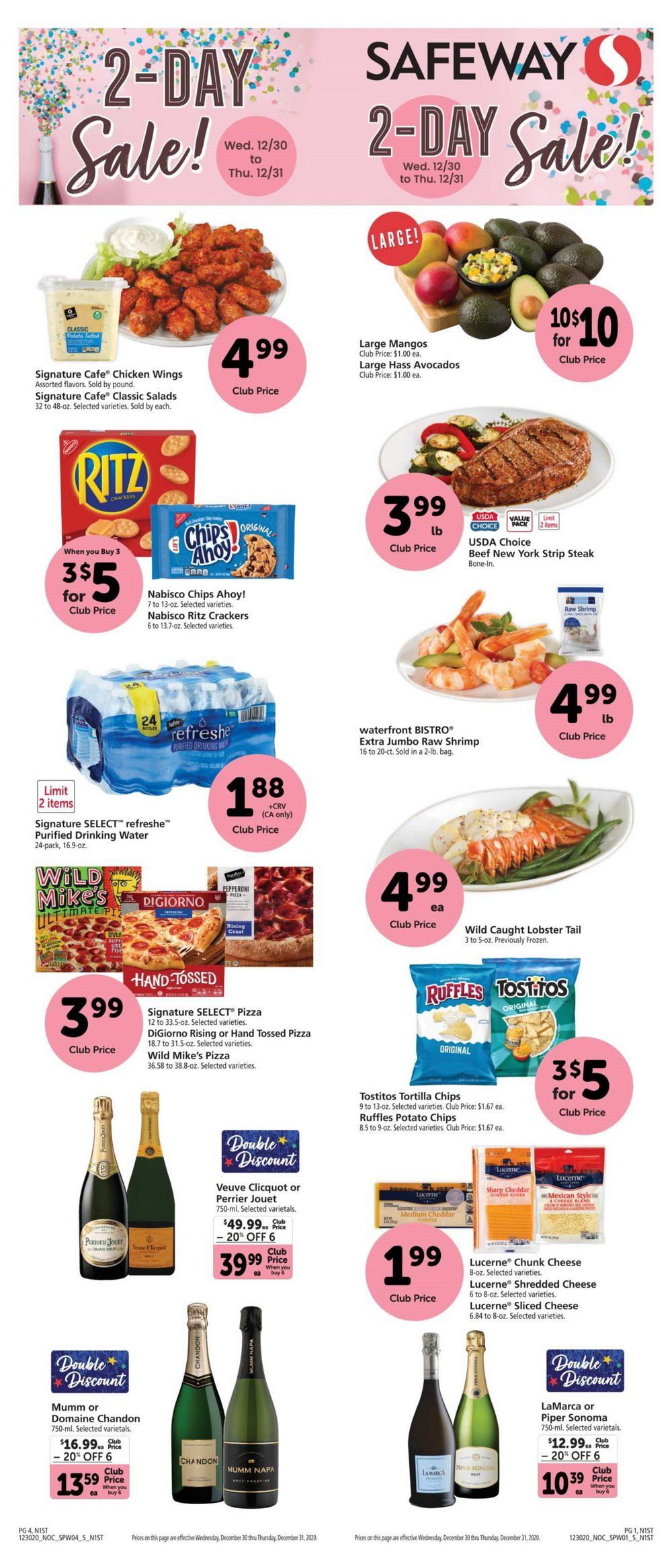 Safeway Weekly Ad Dec 30, 2020 Jan 05, 2021
