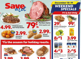 Save A Lot Weekly Ad Dec 16 – Dec 22, 2020
