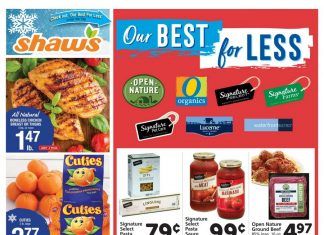 Shaw’s Weekly Ad Jan 01 – Jan 07, 2021