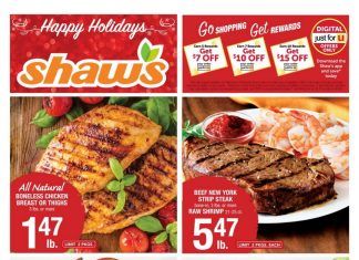 Shaw’s Weekly Ad Dec 04 – Dec 10, 2020