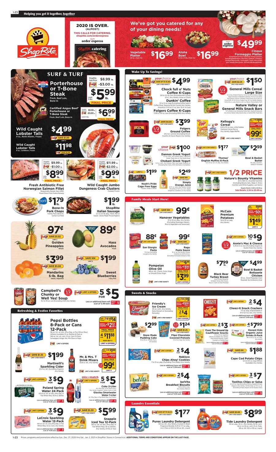 ShopRite Weekly Ad Dec 27, 2020 – Jan 02, 2021