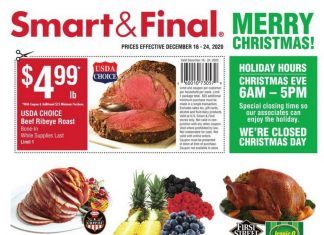 Smart & Final Weekly Ad Dec 16 – Dec 24, 2020