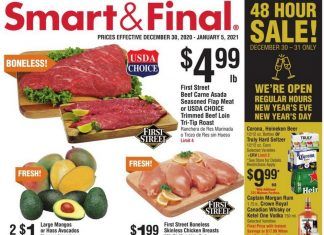 Smart & Final Weekly Ad Dec 30, 2020 – Jan 05, 2021