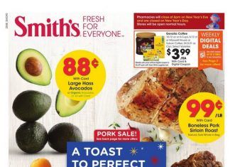Smith’s Food and Drug Weekly Ad Dec 30, 2020 – Jan 05, 2021