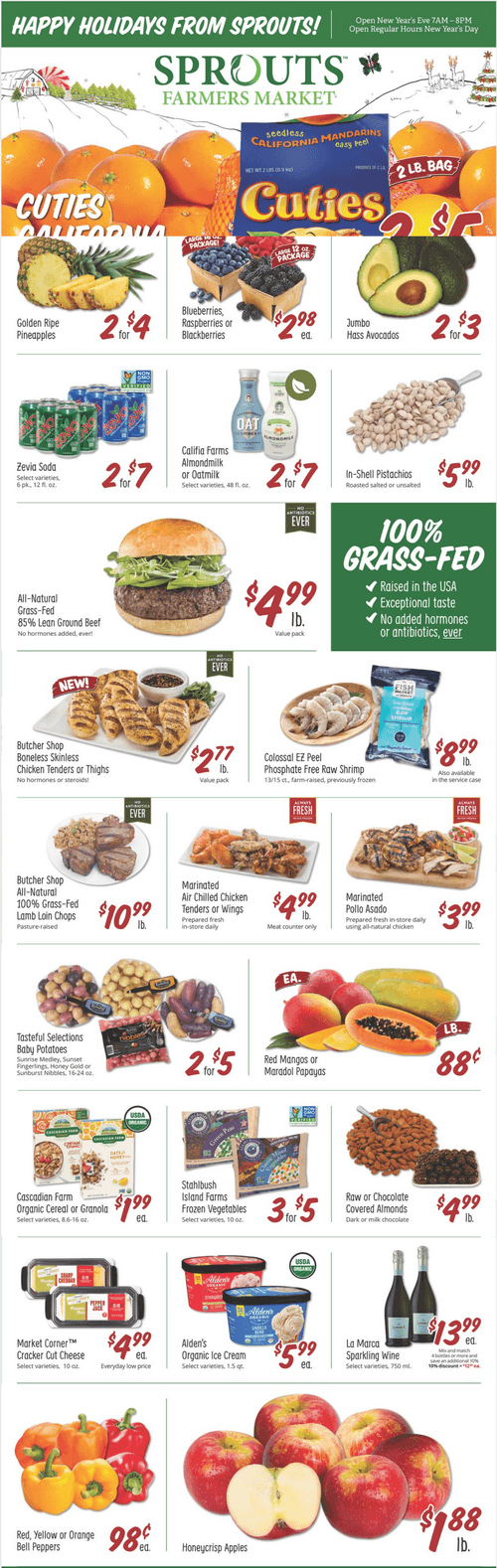 Sprouts Weekly Ad Dec 26 Dec 29, 2020