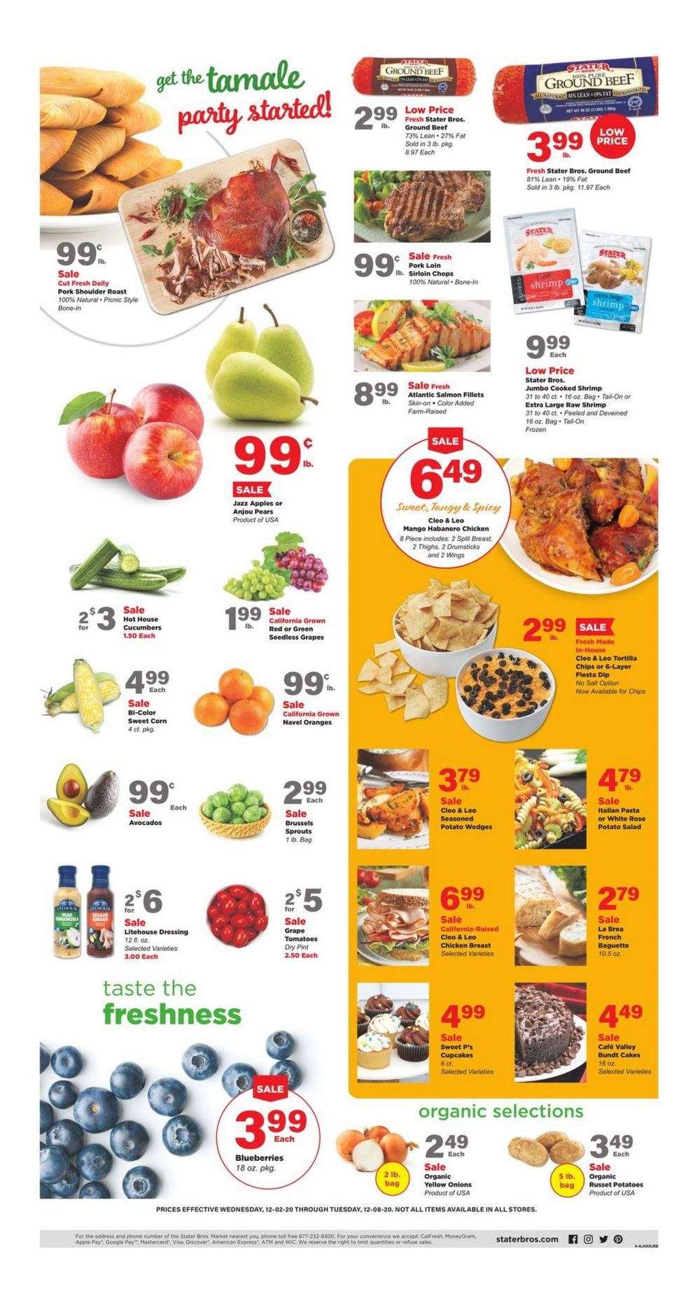 Stater Bros Weekly Ad Dec 02 Dec 08, 2020