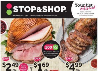 Stop & Shop Weekly Ad Dec 11 – Dec 17, 2020