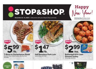 Stop & Shop Weekly Ad Dec 25 – Dec 31, 2020