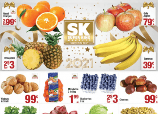 Super King Weekly Ad Dec 30 – Jan 05, 2021