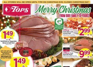 Tops Weekly Ad Dec 20 – Dec 26, 2020