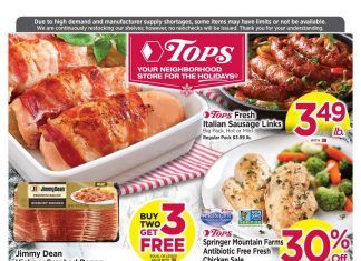 Tops Weekly Ad Dec 13 – Dec 19, 2020