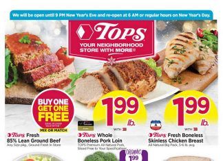 Tops Weekly Ad Dec 27, 2020 – Jan 02, 2021