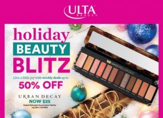 Ulta Beauty Weekly Ad Dec 13 – Dec 24, 2020
