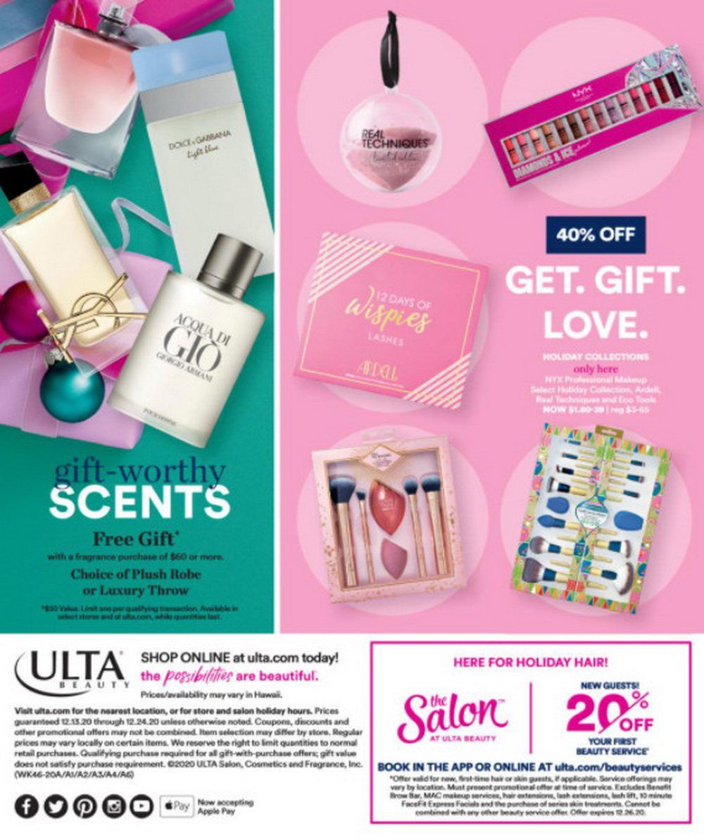 Ulta Beauty Weekly Ad Dec 13 Dec 24, 2020