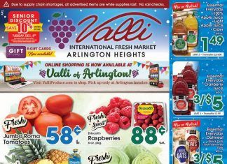 Valli Produce Weekly Ad Dec 02 – Dec 08, 2020