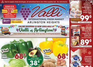 Valli Produce Weekly Ad Dec 09 – Dec 15, 2020