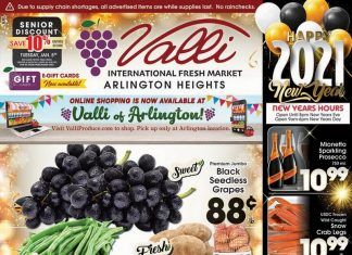 Valli Produce Weekly Ad Dec 30, 2020 – Jan 05, 2021