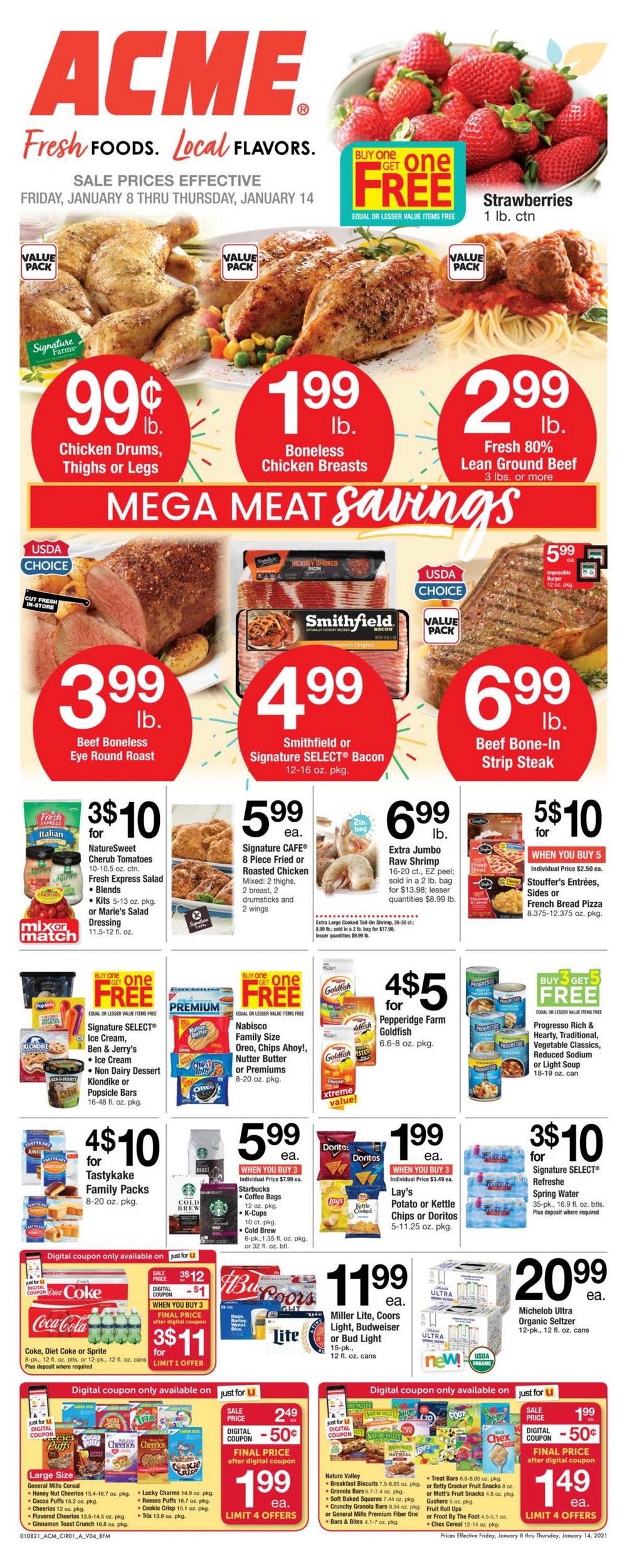 Acme Weekly Ad Jan 08 Jan 14, 2021