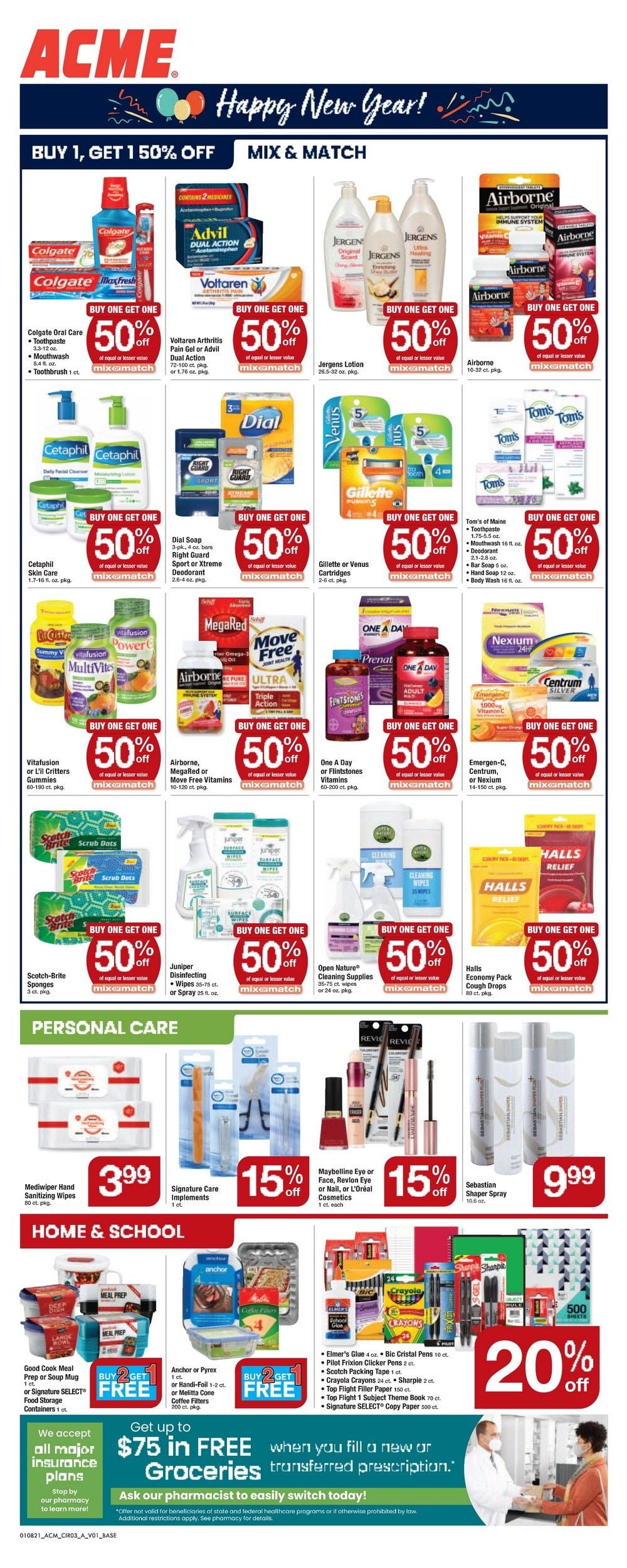 Acme Weekly Ad Jan 08 Jan 14, 2021