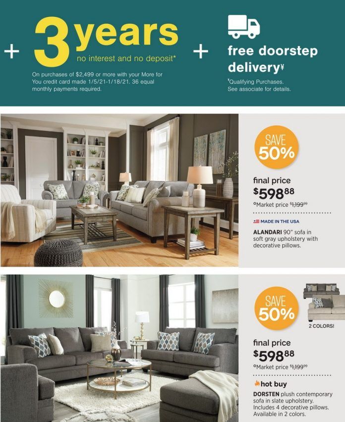 Ashley Furniture HomeStore Sale + Clearance
