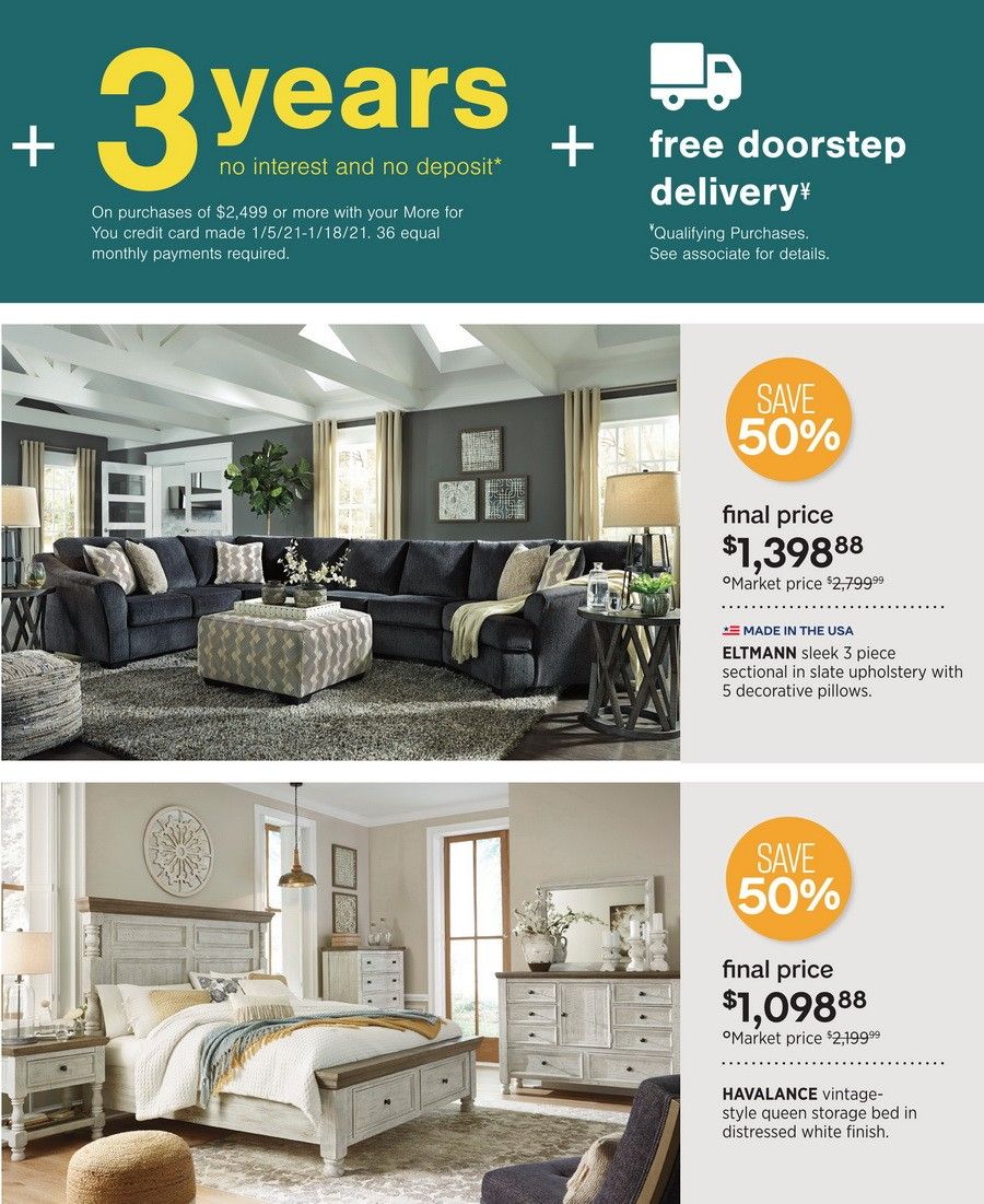 Ashley Furniture HomeStore Sale + Clearance