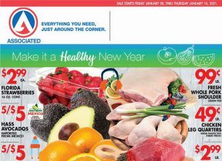 Associated Supermarkets Weekly Ad Jan 08 – Jan 14, 2021