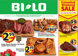 BI-LO Weekly Circular Jan 06- Jan 12, 2021