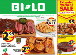 BI-LO Weekly Ad Jan 20 – Jan 26, 2021