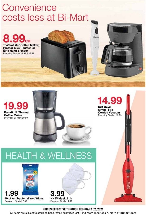BiMart Weekly Ad Jan 20 Feb 02, 2021