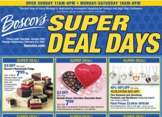 Boscov’s Weekly Ad Jan 28 – Feb 03, 2021