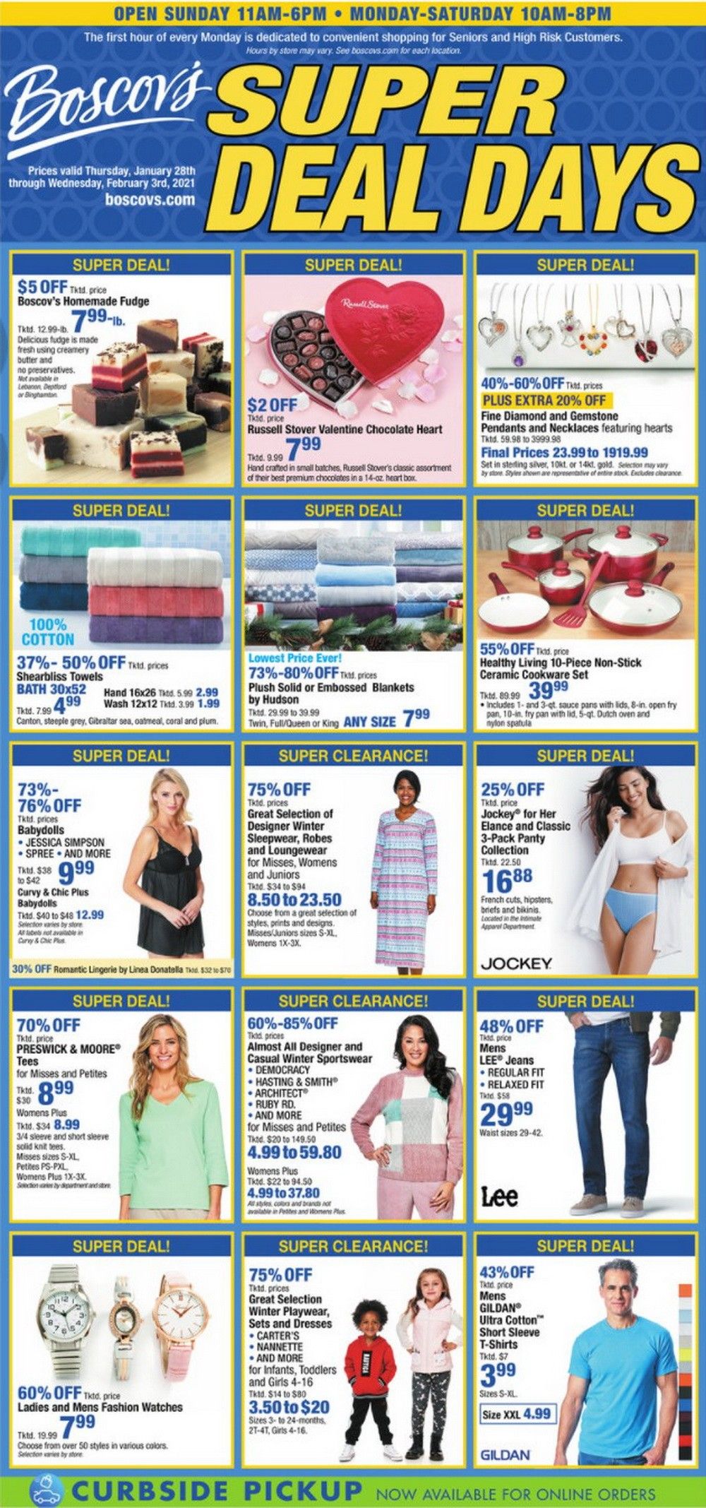 Boscov's Weekly Ad Jan 28 Feb 03, 2021