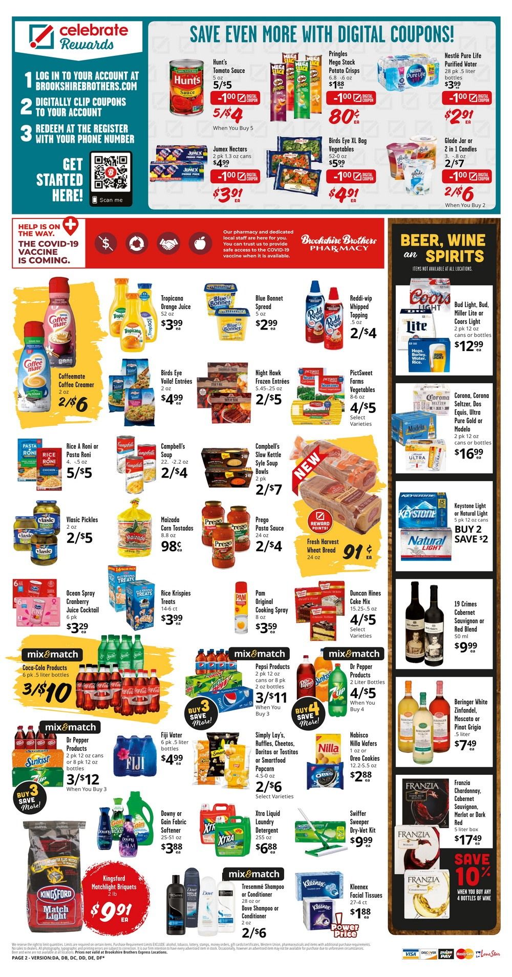 Brookshire Brothers Weekly Ad Jan 13 Jan 19, 2021