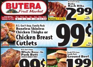 Butera Weekly Ad Jan 06 – Jan 12, 2021