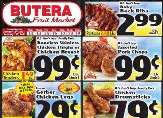 Butera Weekly Ad Jan 13 – Jan 19, 2021