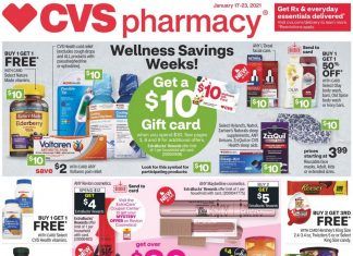 CVS Weekly Ad Jan 17 – Jan 23, 2021