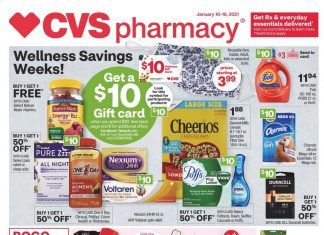 CVS Weekly Ad Jan 10 – Jan 16, 2021