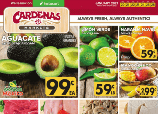 Cardenas Weekly Ad Jan 20 – Jan 26, 2021