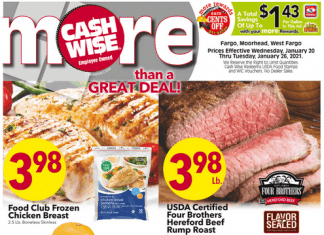 Cash Wise Weekly Ad Jan 20 – Jan 26, 2021